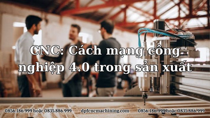 CNC: Cách mạng công nghiệp 4.0 trong sản xuất